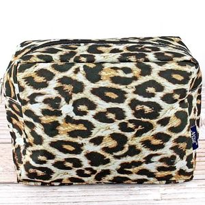 Leopard Cosmetic Case